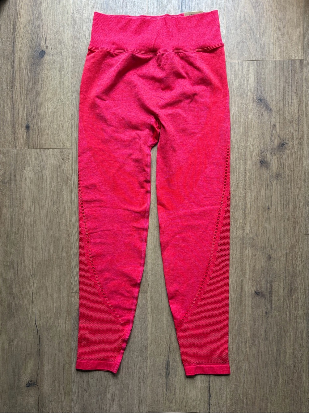 High-Waist Seamless Leggings in Hot Pink